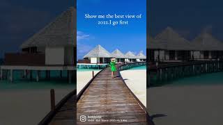 The #bestview of 2022 #maldives #adaaran #travel #subscribe