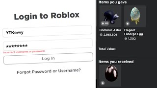 my roblox account got hacked...