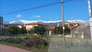 Nevada 2018 en Gredos por Madrigal de la Vera desde el coche