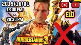 Mouthpiece kuka.. Kérem a következőt! | Borderlands 3 Zane Solo [élő adás]