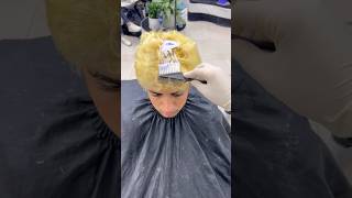 آموزش دکلره - آموزش پایه رسوندن مو - آموزش رنگ سفید #whitecolor #haircolor