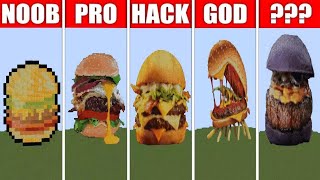 Noob vs Pro vs Hacker vs God in Minecraft