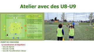 ENTRAINEMENT FOOTBALL POUR PETIT | Conduite de Balle (U8-U9) 🇫🇷