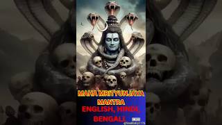 MAHA MRITYUNJAYA MANTRA With Lyrics Status#mahadev#powerfulmantra##ytshorts#viral @SoulEntry1176