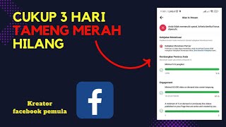 CARA SEMBUHKAN TAMENG MERAH DIFACEBOOK || 2 CARA SEMBUHKAN OKT FACEBOOK ADS