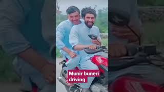 Munir buneri drive bike in very happy 😁 mood.