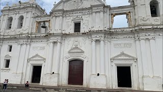 Entramos a la catedral más grande 🙀de centro America -Leon