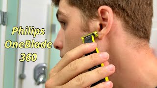 מכונת גילוח, קיצוץ ועיצוב שיער הפנים והגוף Philips OneBlade 360