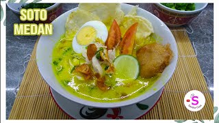 RESEP SOTO AYAM KHAS MEDAN | LEZAT BIKIN KETAGIHAN