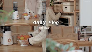 Daily Vlog Rumah Aesthetic Minimalis • Cara Bersihkan Slow Juicer Mecoo, Ngumpulin Minyak Jelantah