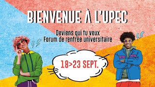 Bienvenue à l'UPEC 2023