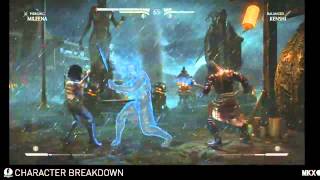 Mortal Kombat X Kenshi vs Mileena Gameplay