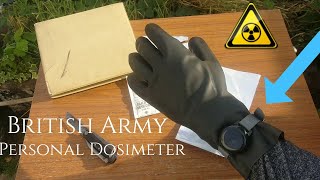 British Army Personal Dosimeter | Opening