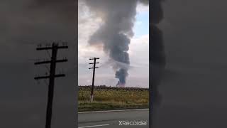 Джанкой взрывы в 6 утра 16.08.2022 на складе вооружений.