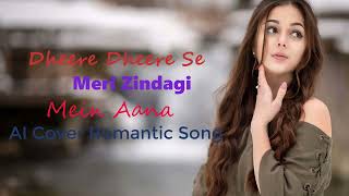 Dheere Dheere Se Meri Zindagi Mein Aana | Kumar Sanu | Al generated covers | No Copyright