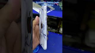 iphone x broken back after applying sticker #Info-Mobile