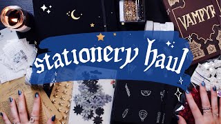 stationery haul ☾✧ notebooks, washi tape, stickers & more