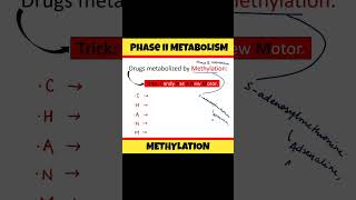 Trick to remember drugs metabolized by Methylation #ytshorts