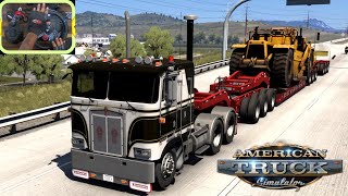 American Truck Simulator | Smooth Kenworth K100 Heavy Haul  | Logitech G29