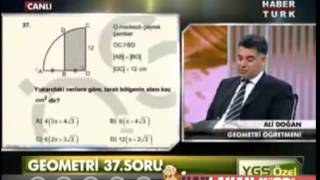 2012 YGS Geometri Soru Çözümleri