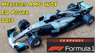 Mercedes AMG F1 W08 EQ Power - Lewis Hamilton campeón 2017 - Le Grandi Formula 1 escala 1:24