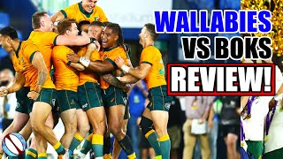 Australia VS South Africa 2022 Review | Rugby Championship 2022 | Wallabies vs Springboks 2022