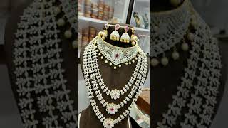 cz bridal set/ manufacturers price/whatsapp 6382473330