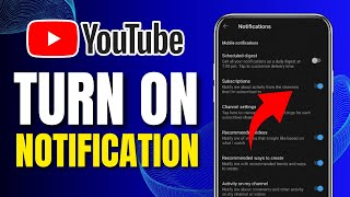 How To Turn On YouTube Notifications (2024)