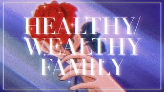 ♡Most Healthy/Wealthy Family♡| Powerful Subliminal {Manifest your desired family}