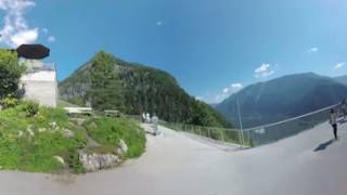 360 ° Dachstein Salzkammergut Welterbeblick auf Hallstatt