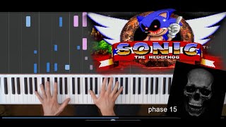 Sonic.exe Green hill zone extended (piano cover)