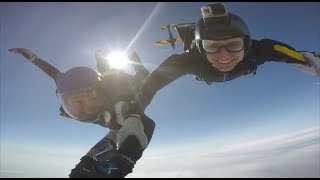 18 point FS1 qualifying jump skydiving