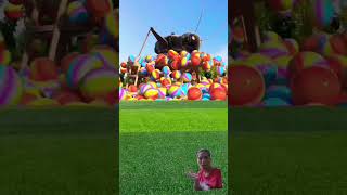 Moto 🐜amazing 🦗satisfying 🐝🪰video🐞 aunt with colourful balls #satisfying #amazing #asmr #fwm