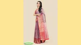 Stylish Tissue Saree With Blouse Piece For Women