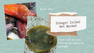 Dinagat Island wet market