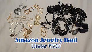 Affordable Autumn Jewelry Haul | Amazon Jewelry  under ₹500