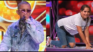 Imitador de Bad Bunny cantó a dúo con la Becky G peruana el tema "Mayores" - Yo Soy