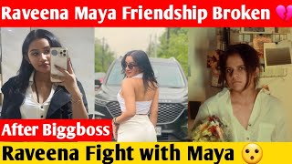 🔴Raveena Maya Friendship Broken 💔 | Raveena Fight with Maya🤬 | After Bigg Boss | Cine Talkies