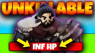 This kit gives you INF HP in Roblox Bedwars