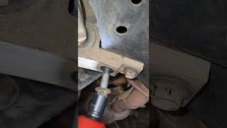 Nissan Xtrail T30 Lower Control Arm Bolt Removal #shortvideo #shorts #short