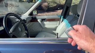 BMW 525tds Keyless entry