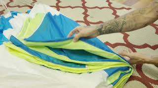 BASE jump slider down packing tutorial