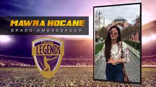 MAWRA HOCANE | BRAND AMBASSADOR | PUNJABI LEGENDS T10 CRICKET LEAGUE