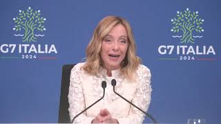 L'intervento di Giorgia Meloni per sessione inaugurale della riunione Camere Basse dei Paesi G7