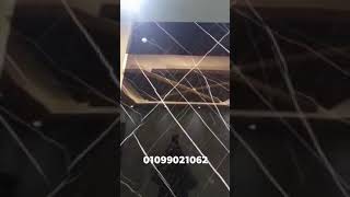 بديل الرخام مع بديل الخشب مع الاستيل اللامع القاهره مصر 01099021062