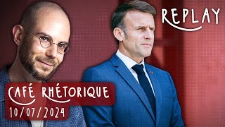 [REPLAY] Nouvelle constitution & lettre d'Emmanuel Macron - Stream du 10/07/2024