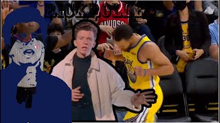 Stephen Curry is cursed with Rickroll