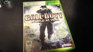 Call of Duty World At War Unboxing (Xbox)