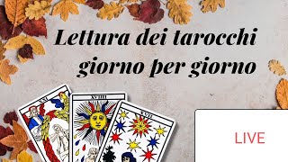 Lettura dei Tarocchi per il giorno 3 Novembre 2021