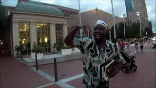 Street Preaching Saturday night downtown Fort Worth.